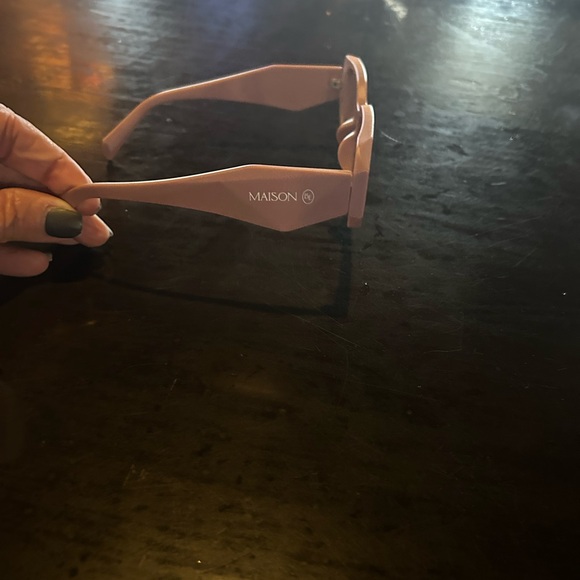 MM6 Maison Martin Margiela Pink Glasses
